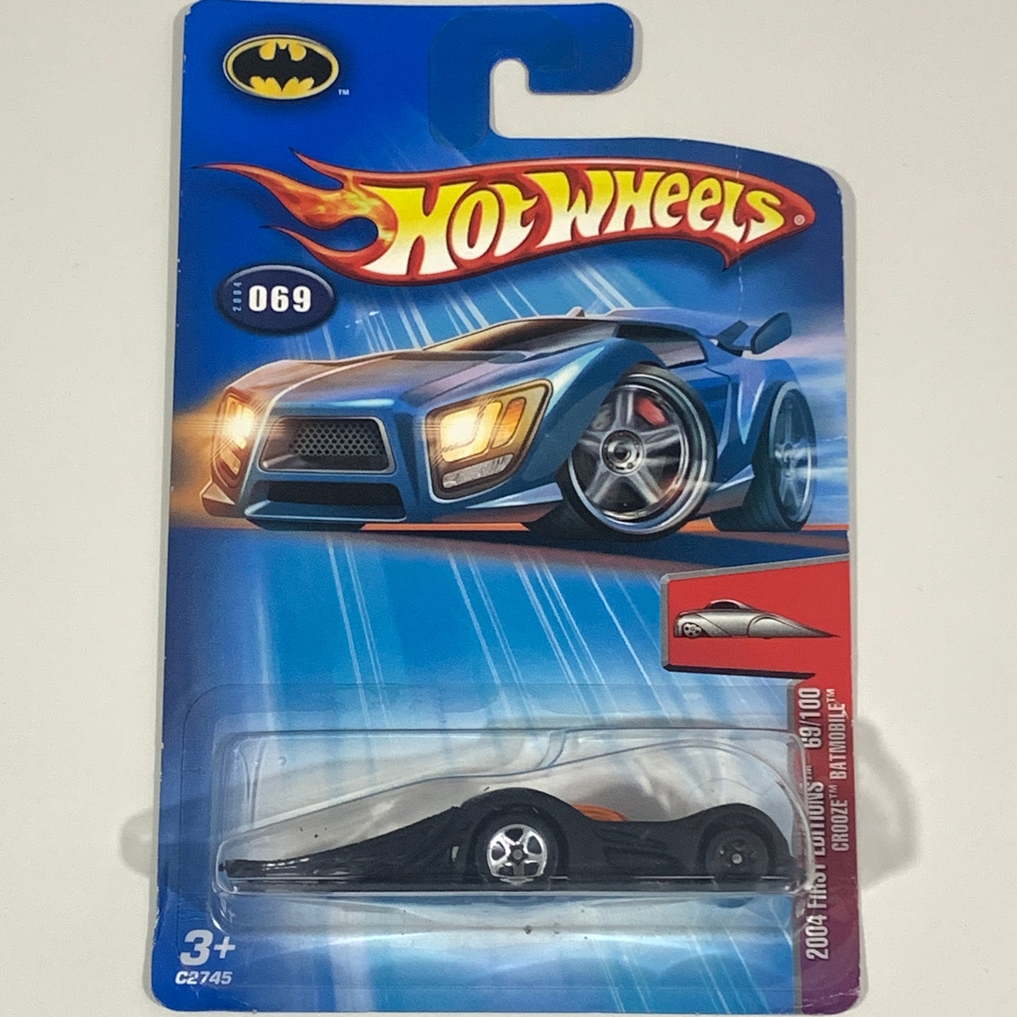Batman Hot Wheels First Editions Crooze Batmobile (69/100) (2004)