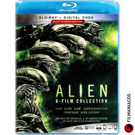 Alien: 6-Film Collection (1979-2017) [Blu-ray]