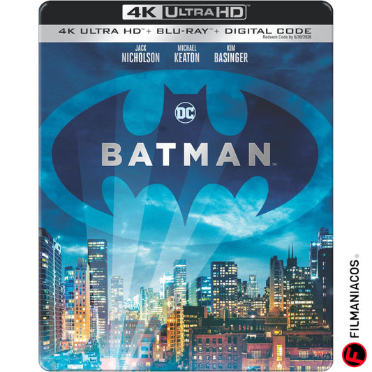 PRE-VENTA: Batman (1989) (Steelbook) [4K Ultra HD + Blu-ray]