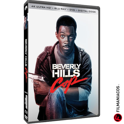 PRE-VENTA: Beverly Hills Cop (1984) (Empaque de DVD) [4K Ultra HD + Blu-ray + DVD]