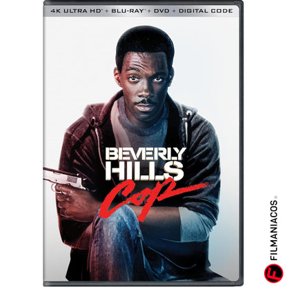 PRE-VENTA: Beverly Hills Cop (1984) (Empaque de DVD) [4K Ultra HD + Blu-ray + DVD]