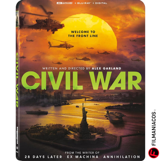 PRE-VENTA: Civil War (2024) [4K Ultra HD + Blu-ray]