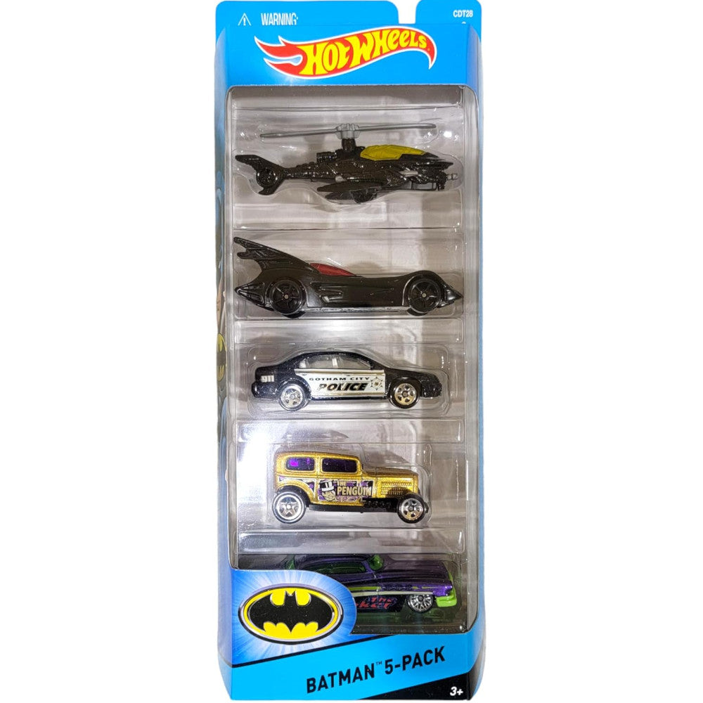 DC Batman Hot Wheels 5-Pack (2015) (Escala 1:64)