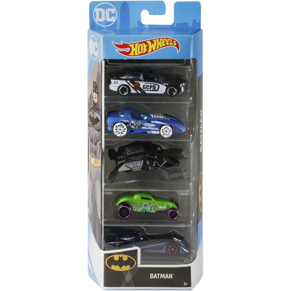 DC Batman Hot Wheels 5-Pack (2019) (Escala 1:64)