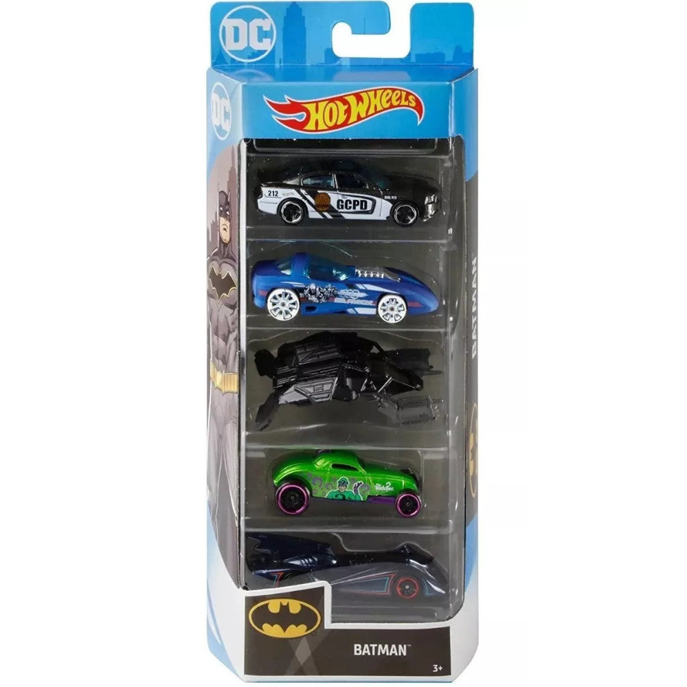 DC Batman Hot Wheels 5-Pack (2020) (Escala 1:64)