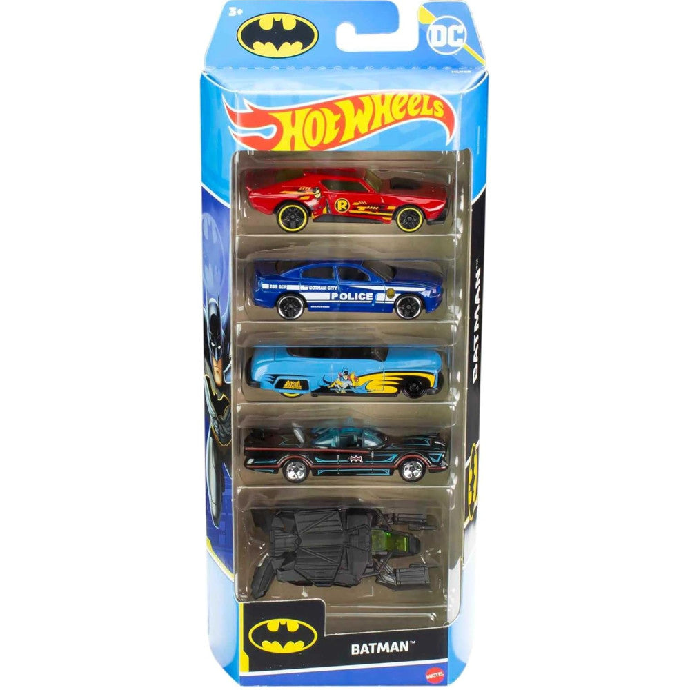 DC Batman Hot Wheels 5-Pack (2023) (Escala 1:64)