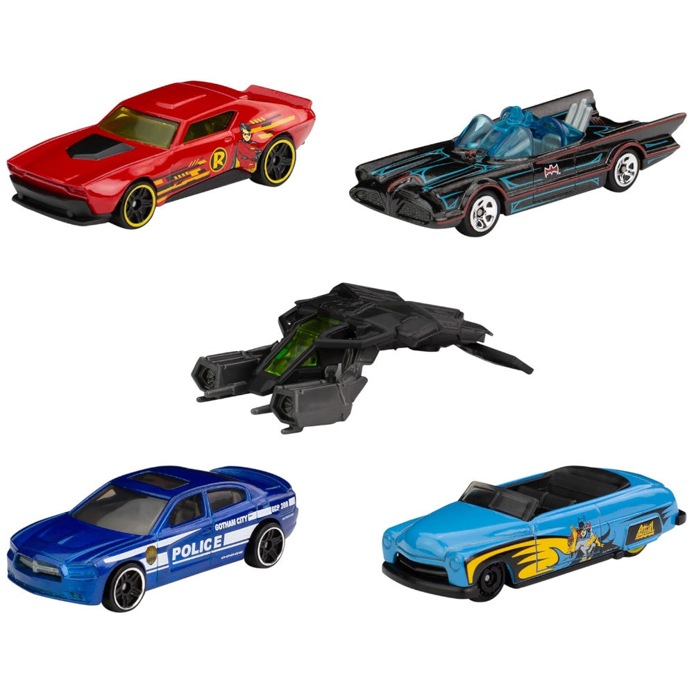 DC Batman Hot Wheels 5-Pack (2023) (Escala 1:64)
