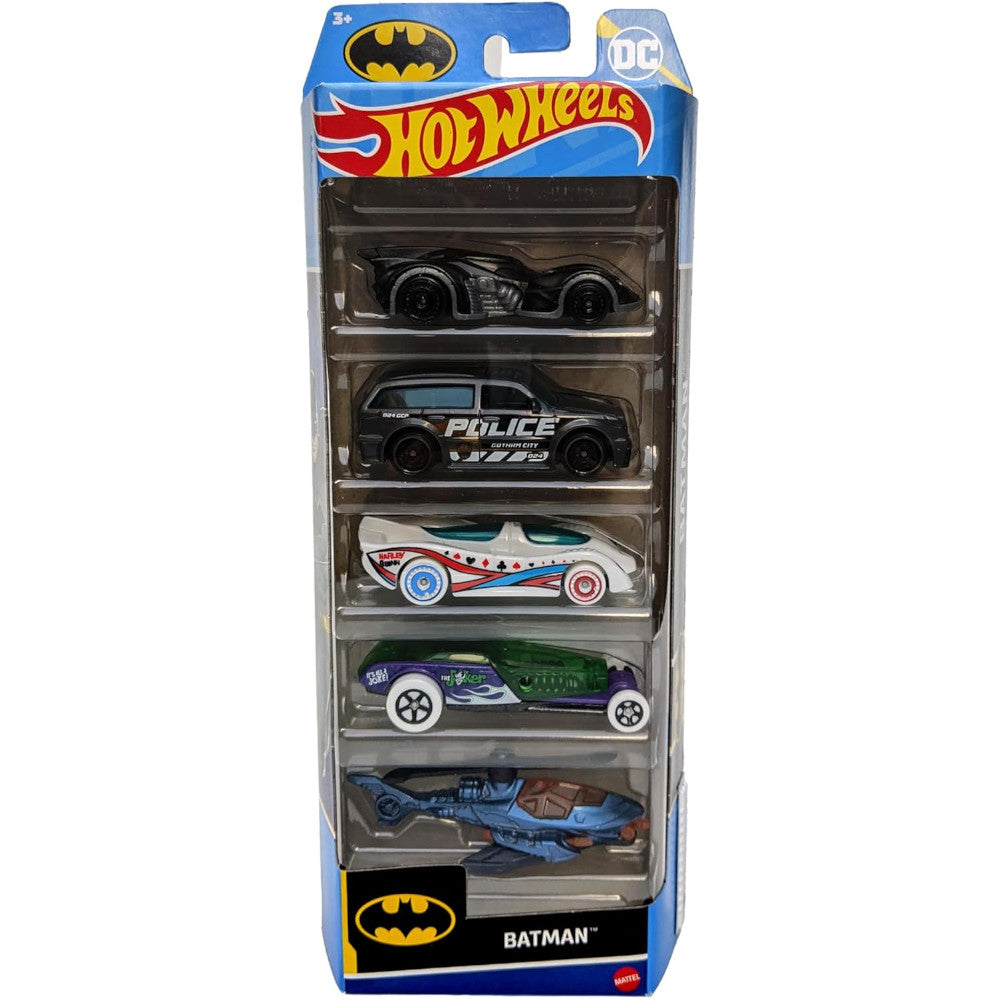 DC Batman Hot Wheels 5-Pack (2024) (Escala 1:64)