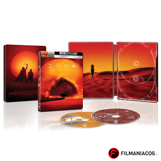 PRE-VENTA: Dune: Part Two (2024) (Steelbook) [4K Ultra HD + Blu-ray]