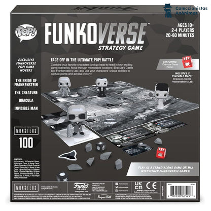 Universal Monsters 100 Funkoverse Strategy Game 4-Pack [ABIERTO]