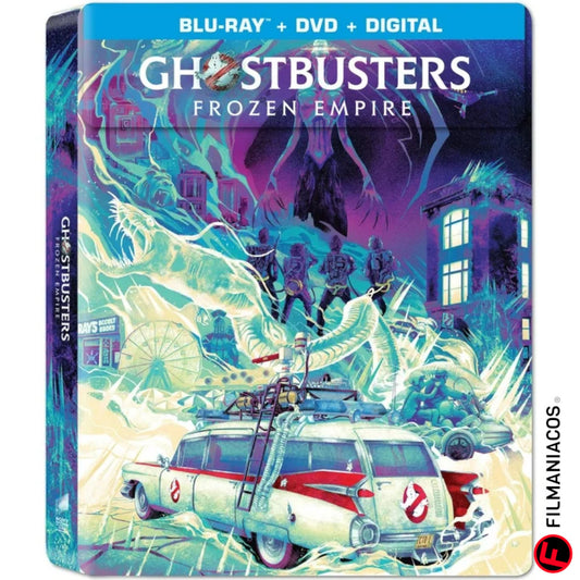 PRE-VENTA: Ghostbusters: Frozen Empire (2024) (Steelbook) [Blu-ray + DVD]