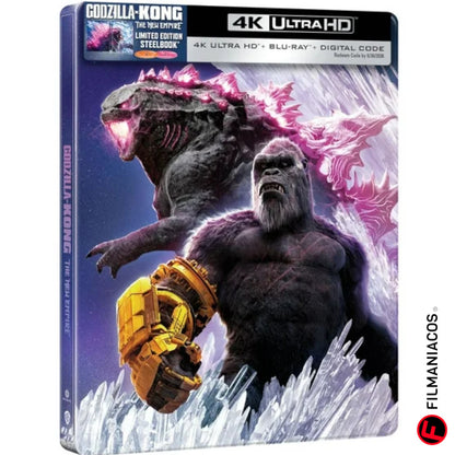 PRE-VENTA: Godzilla x Kong: The New Empire (2024) (Steelbook) [4K Ultra HD + Blu-ray]