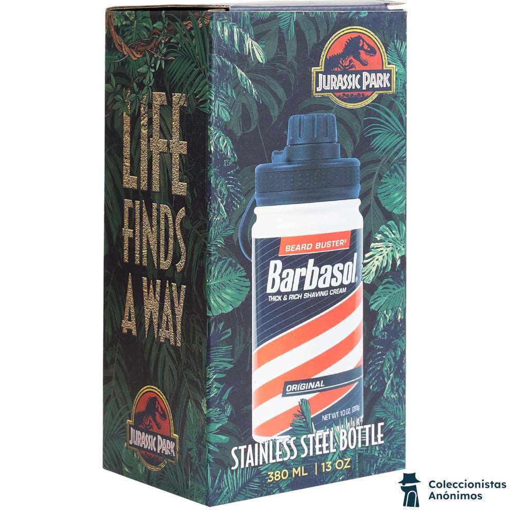 Jurassic Park Barbasol Tomatodo de acero inoxidable