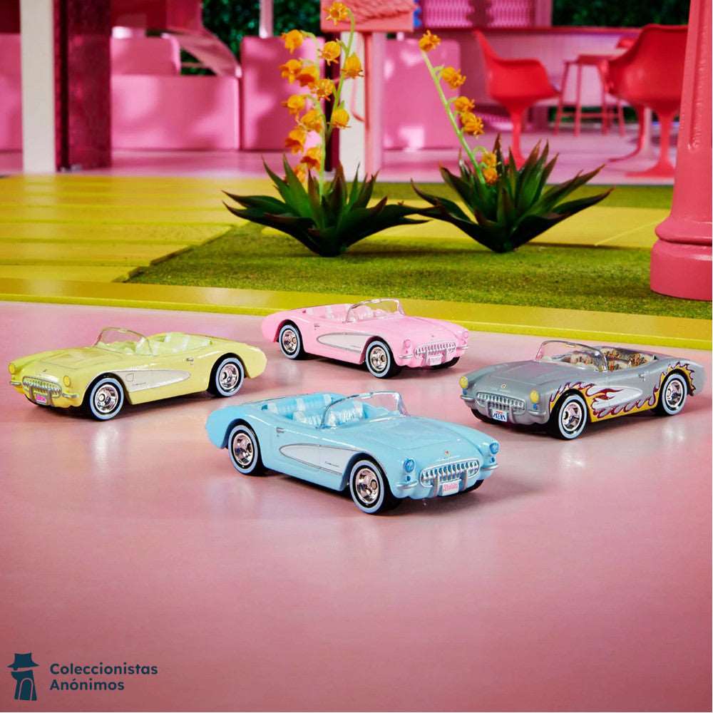 New BARBIE the movie PINK 1956 Corvette outlet Hot Wheels ×24