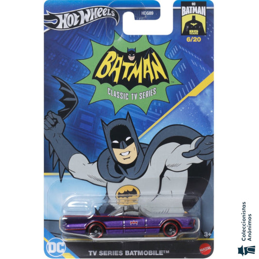 DC Batman Hot Wheels Batmobile (TV Series) 6/20 (Escala 1:64) (2024)