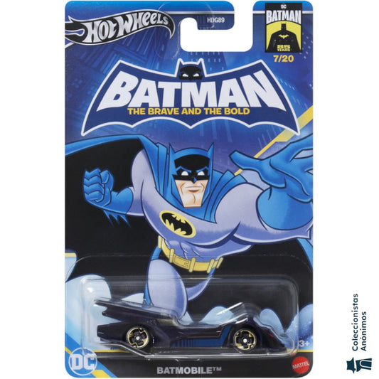 DC Batman Hot Wheels The Brave and the Bold Batmobile 7/20 (Escala 1:64) (2024)