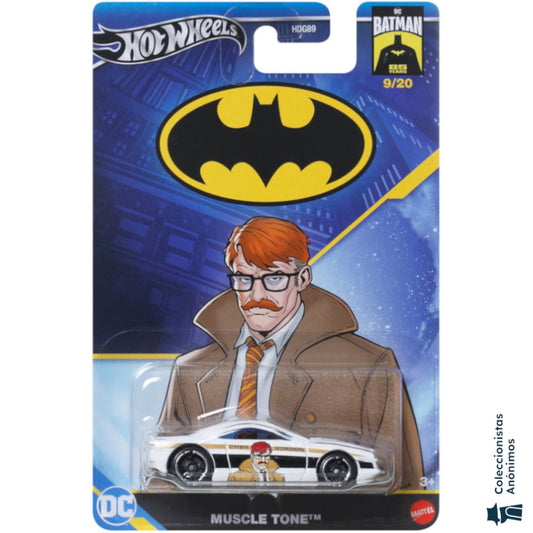 DC Batman Hot Wheels Muscle Tone (James Gordon) 9/20 (Escala 1:64) (2024)
