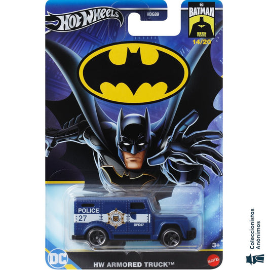 DC Batman Hot Wheels GCPD Armored Truck 14/20 (Escala 1:64) (2024)