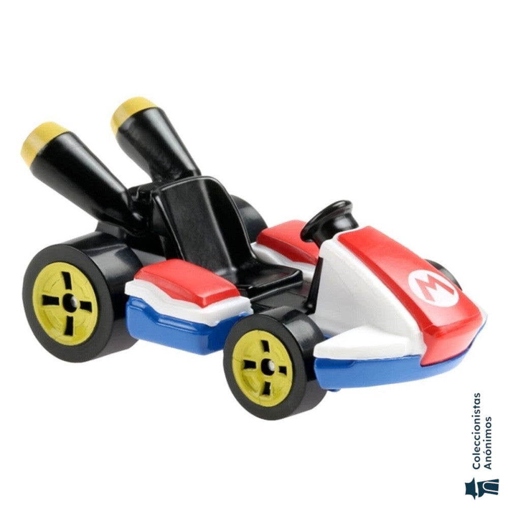Super Mario Bros Hot Wheels HW Screen Time Standard Kart (Escala 1:64)