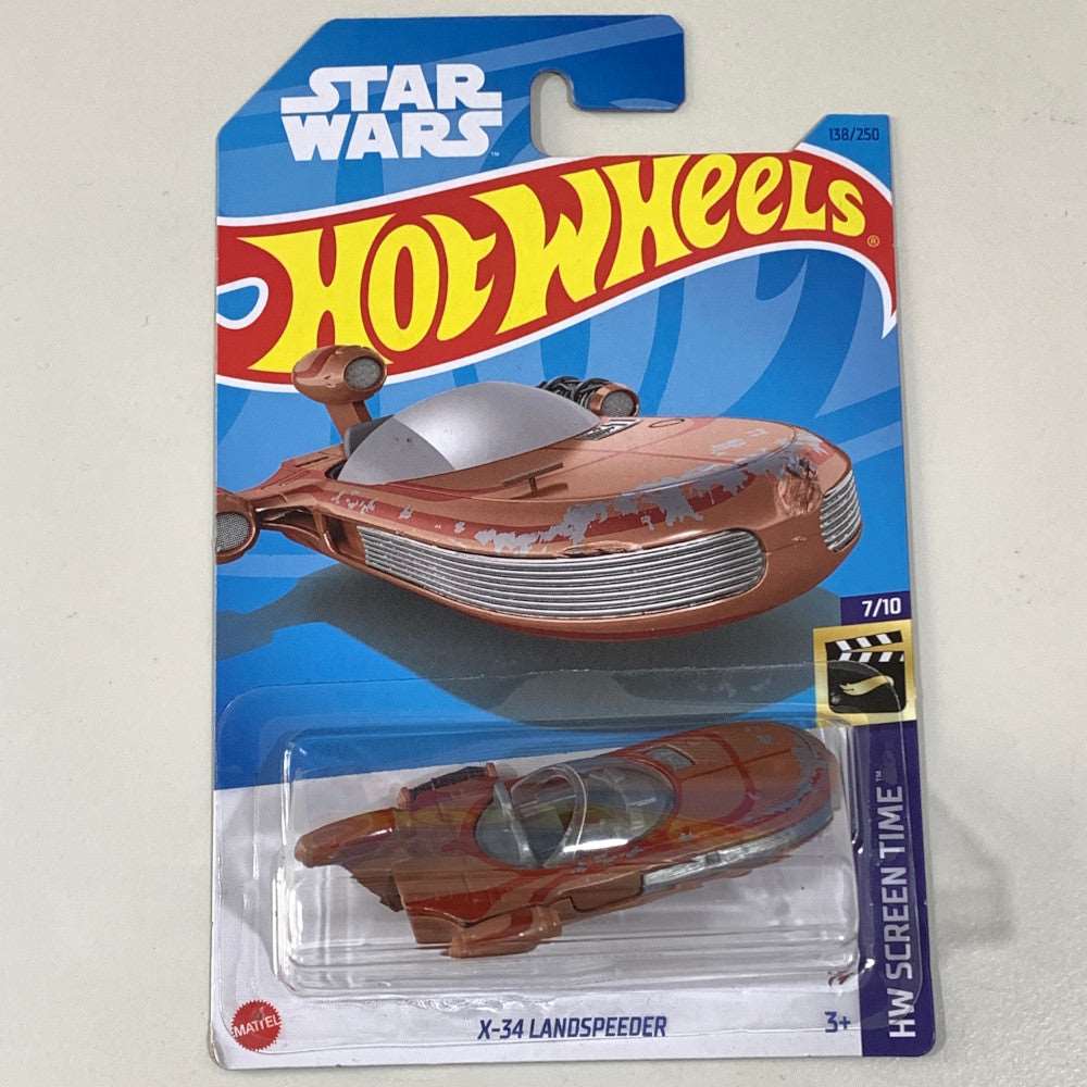 Star Wars X-34 Landspeeder Hot Wheels Screen Time (2023)