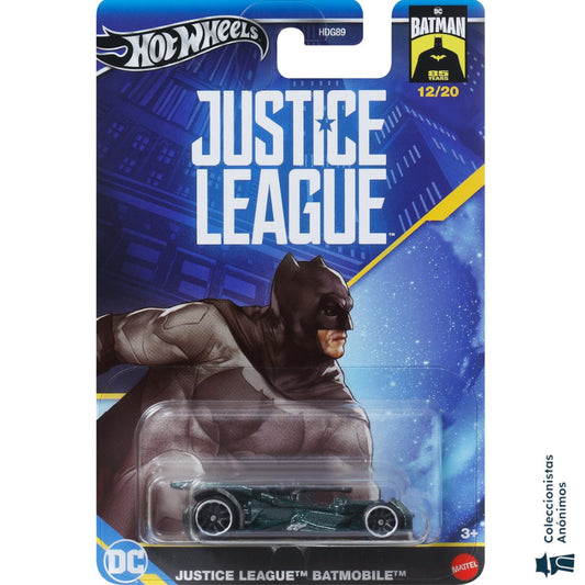 DC Batman Hot Wheels Batmobile (Justice League) 12/20 (Escala 1:64) (2024)