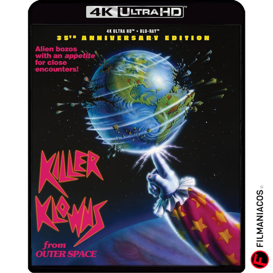PRE-VENTA: Killer Klowns From Outer Space (1988) [4K Ultra HD + Blu-ray]
