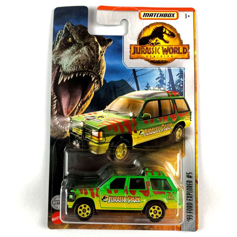 Jurassic Park Matchbox colección de 6 vehículos