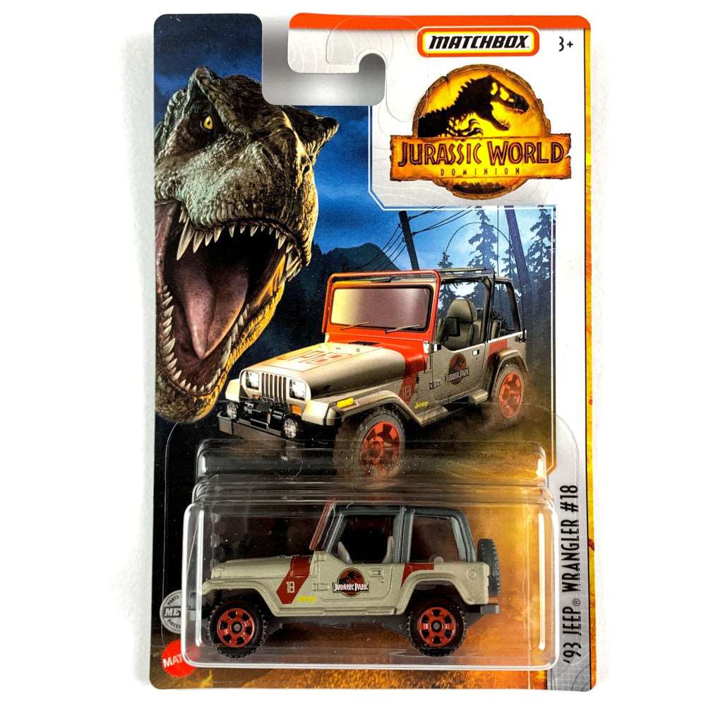 Jurassic Park Matchbox colección de 6 vehículos