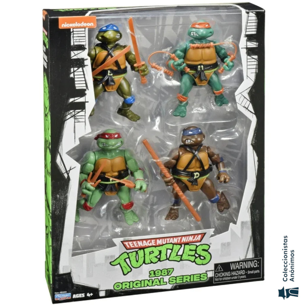 Teenage Mutant Ninja Turtles: 1987 Original Series Figure (4-Pack)