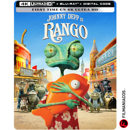 PRE-VENTA: Rango (2011) (Steelbook) [4K Ultra HD + Blu-ray]