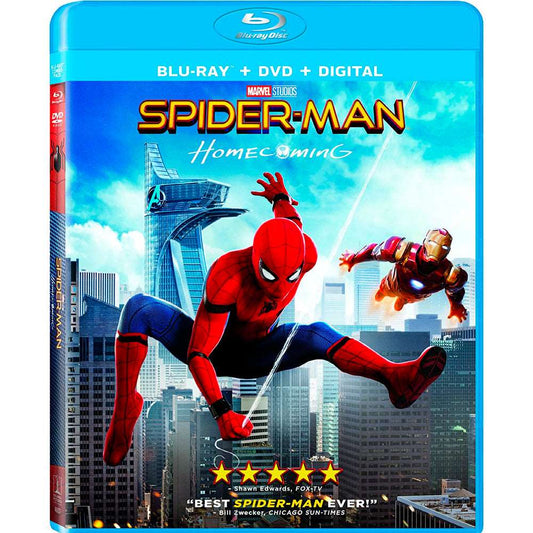 Spider-Man: Homecoming (2017) [Blu-ray + DVD]