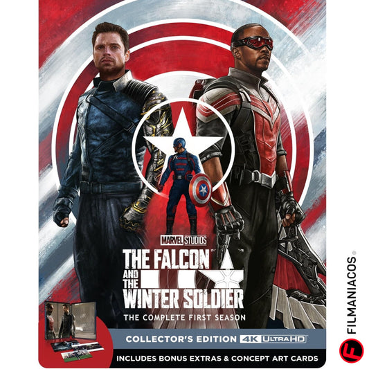 PRE-VENTA: The Falcon and The Winter Soldier: The Complete First season (2021) (Steelbook) [4K Ultra HD]