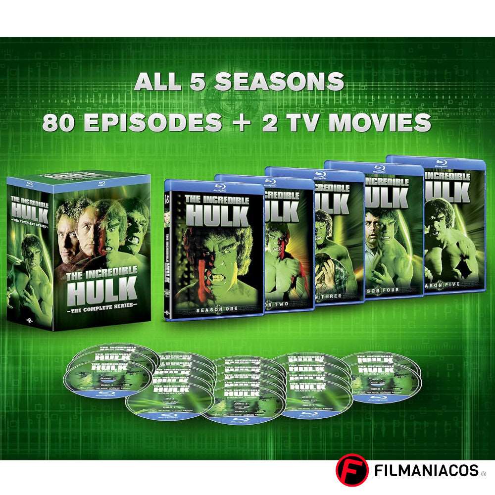 The Incredible Hulk: The Complete Series (1977-1982) [Blu-ray]