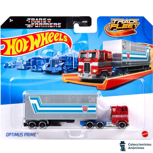 Transformers Hot Wheels Optimus Prime Truck (Escala 1:64)