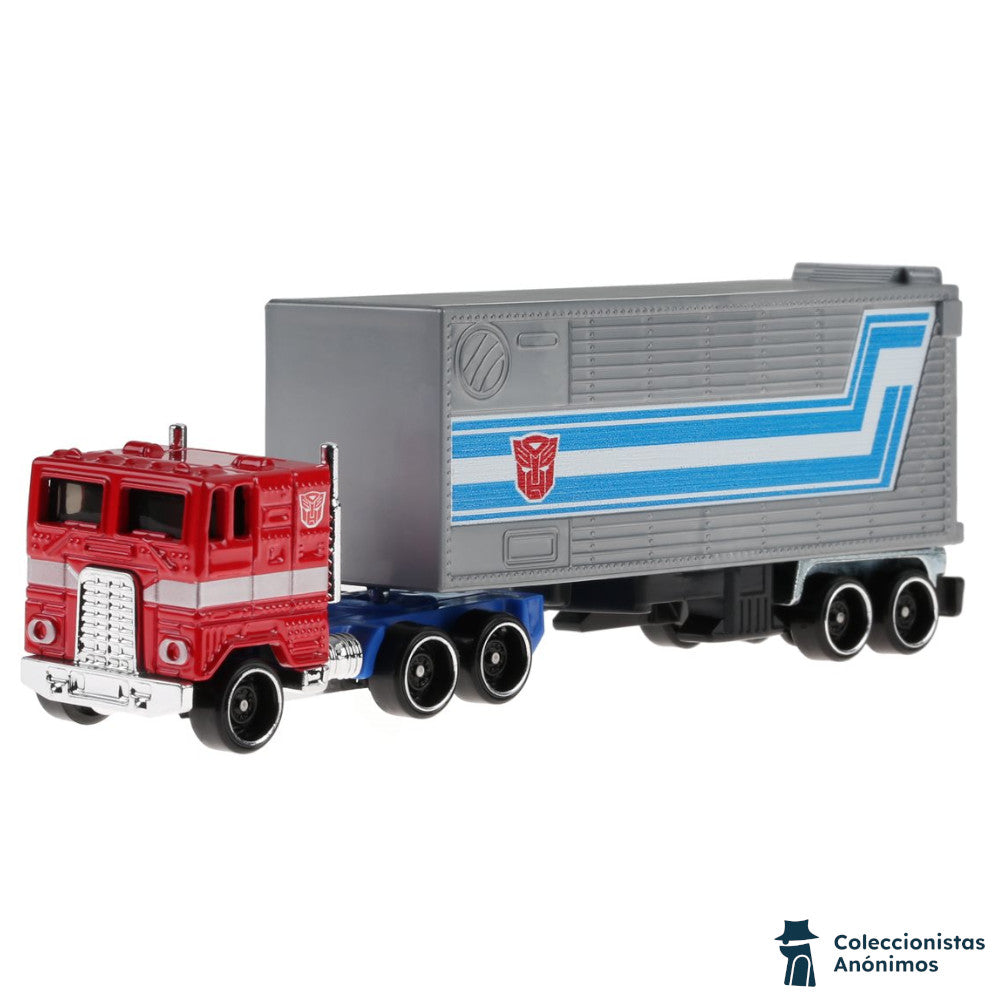 Transformers Hot Wheels Optimus Prime Truck (Escala 1:64)