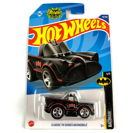 DC Batman Classic TV Series Batmobile (Tooned – Black)