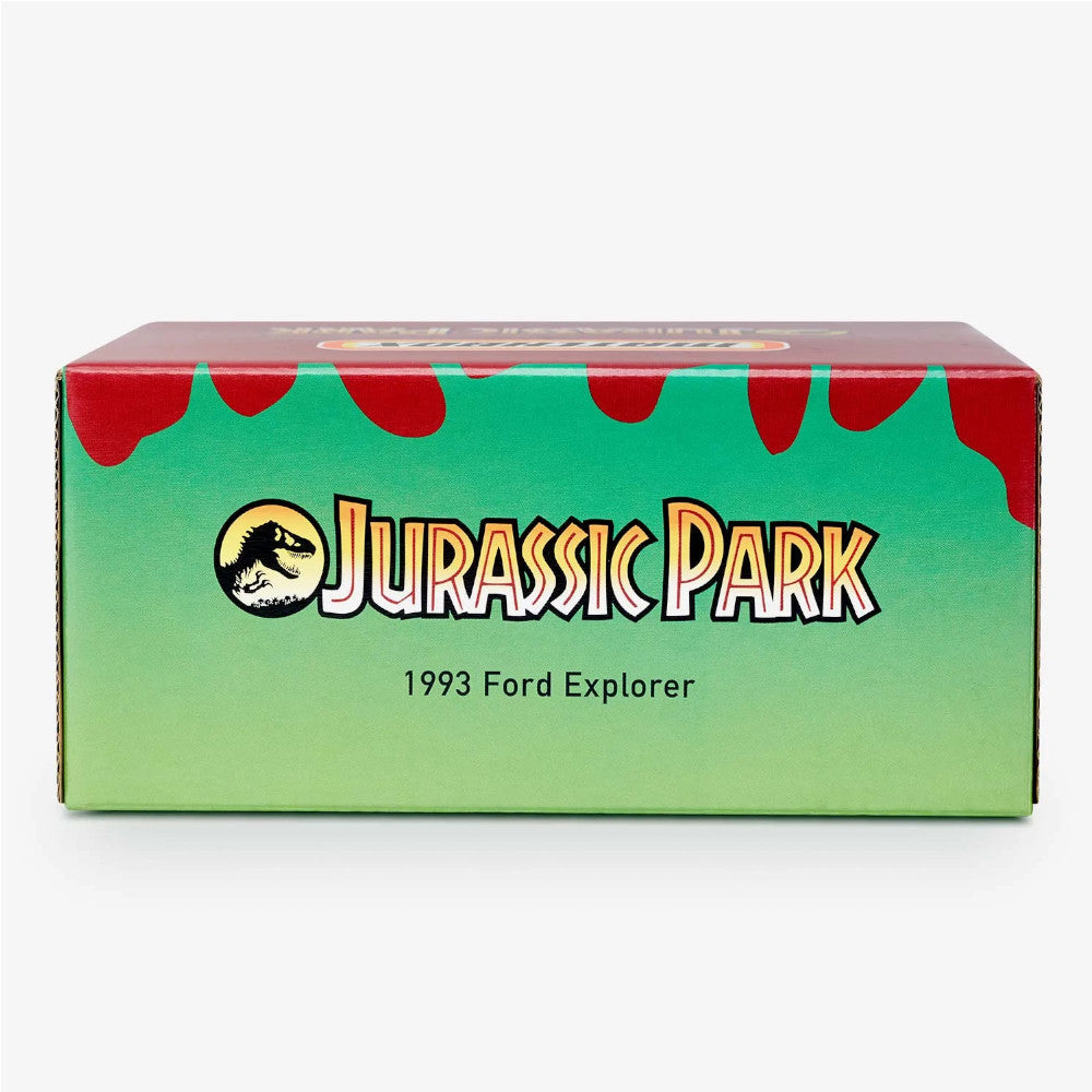 Jurassic Park 1993 Ford Explorer (Exclusivo Mattel Creations) (Escala: 1:64)