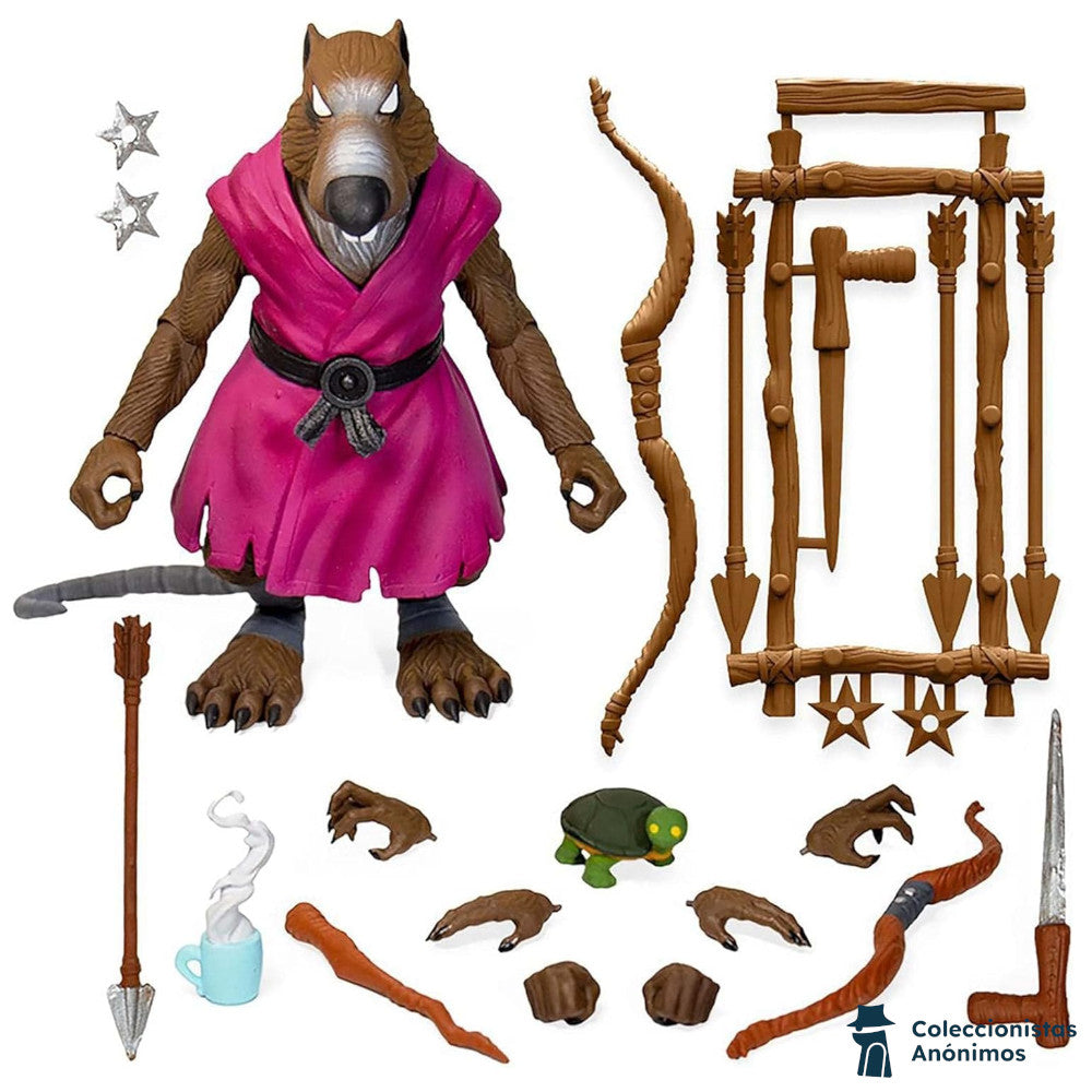 Teenage Mutant Ninja Turtles Splinter Super7 Ultimates 7"