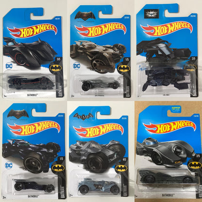 Batman Hot Wheels Mini Collection Set Completo de 6 (2017)