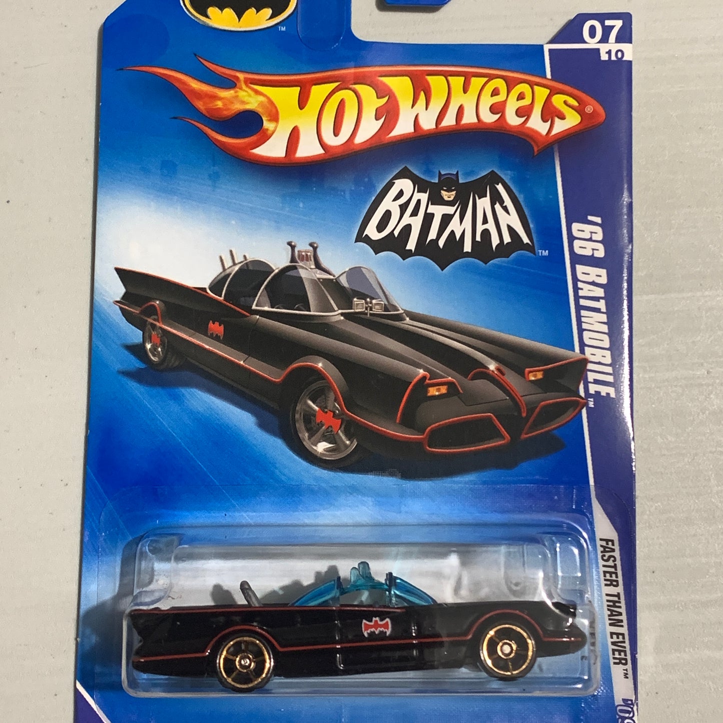 Batman Hot Wheels Faster Than Ever 66 Batmobile (2009)