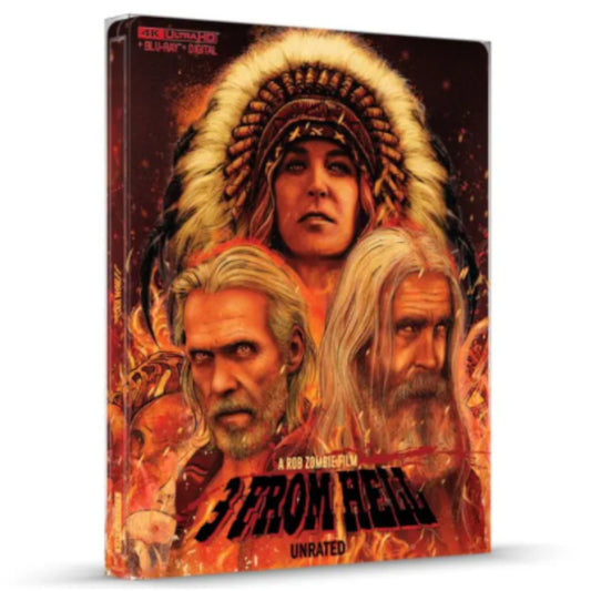 3 From Hell: Unrated (Steelbook) [4K Ultra HD + Blu-ray]