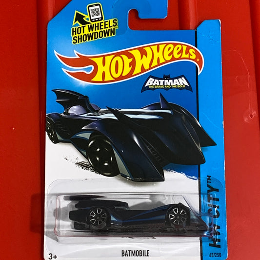 Batman Hot Wheels HW City Batmobile (Metalflake Dark Blue) (2015)