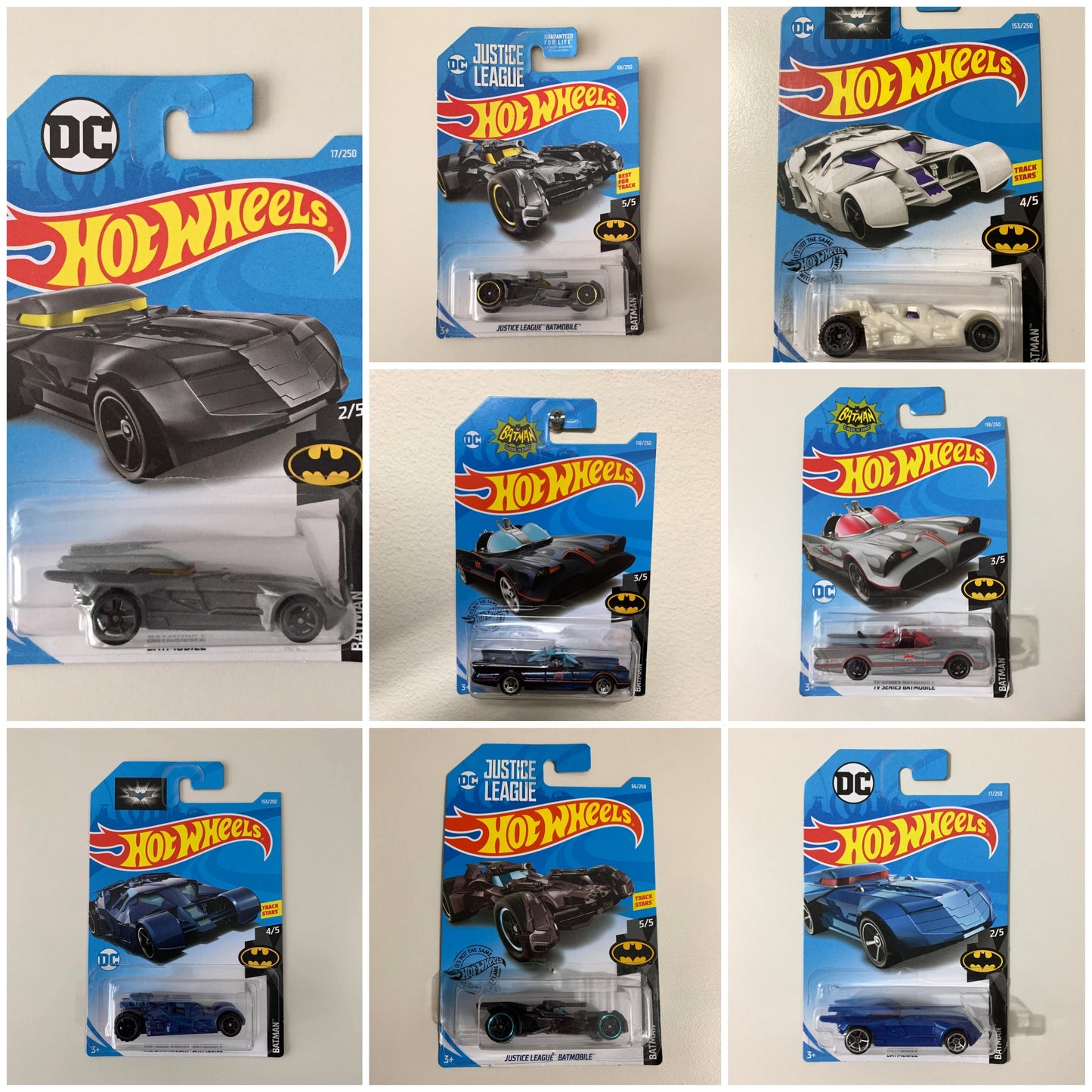 Batman Hot Wheels Batman Series Set de 8 (2019)