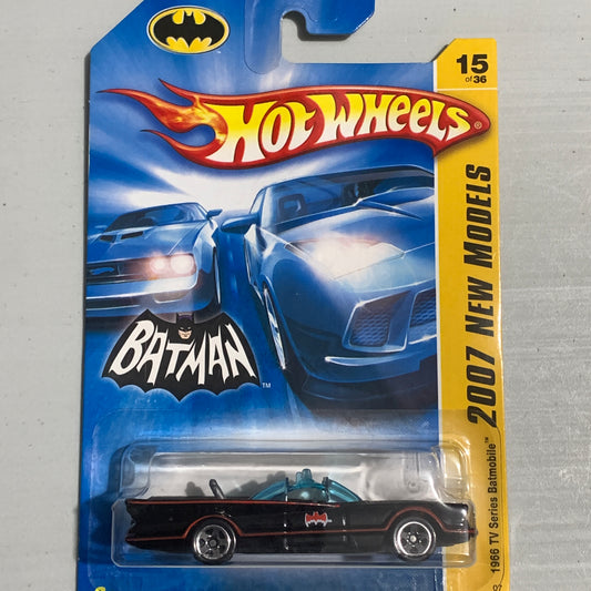 Batman Hot Wheels New Models 1966 TV Series Batmobile (Honeycomb Grill) (2007)