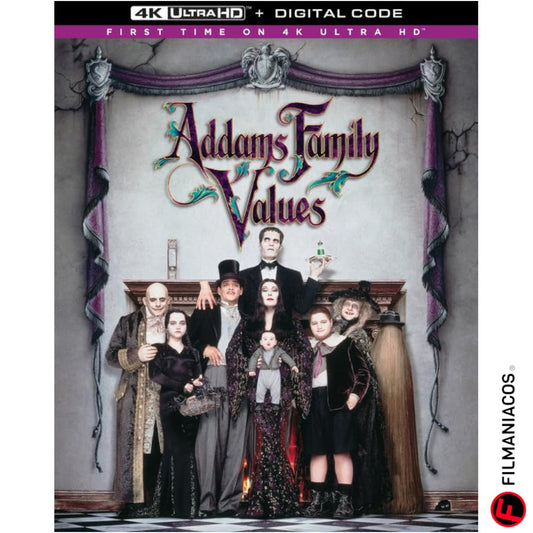 PRE-VENTA: Addams Family Values (1993) [4K Ultra HD + Blu-ray]