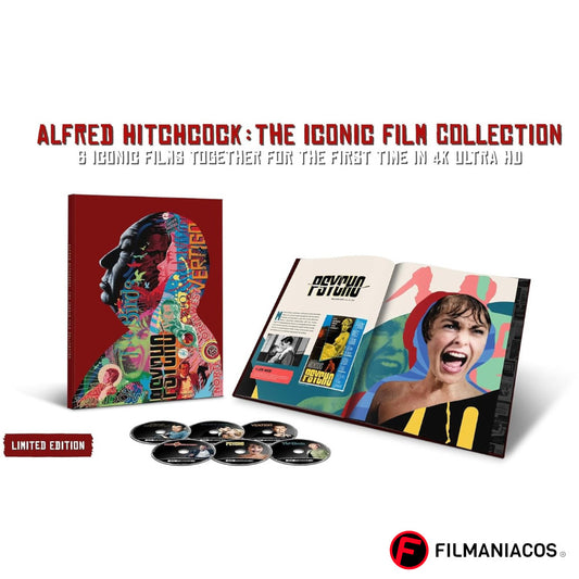 PRE-VENTA: Alfred Hitchcock: The Iconic Film Collection (Limited Edition Digibook) [4K Ultra HD]