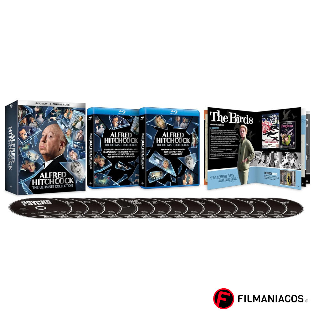 PRE-VENTA: Alfred Hitchcock: The Ultimate Collection (1942-1976) [Blu-ray]