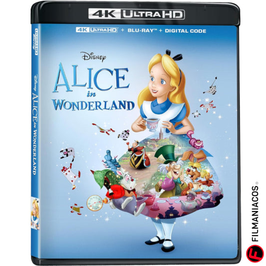 PRE-VENTA: Alice In Wonderland (1951) [4K Ultra HD + Blu-ray]