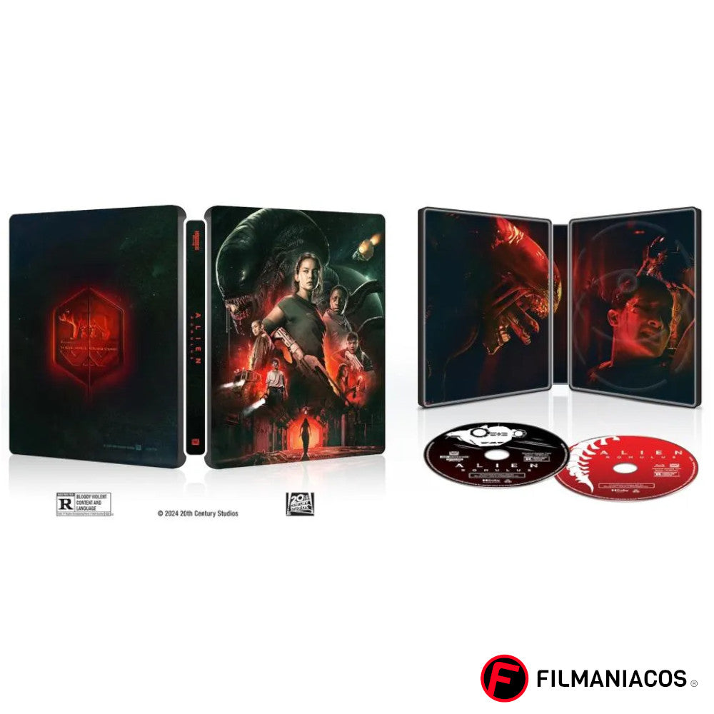 PRE-VENTA: Alien: Romulus (2024) (Steelbook) [4K Ultra HD + Blu-ray]