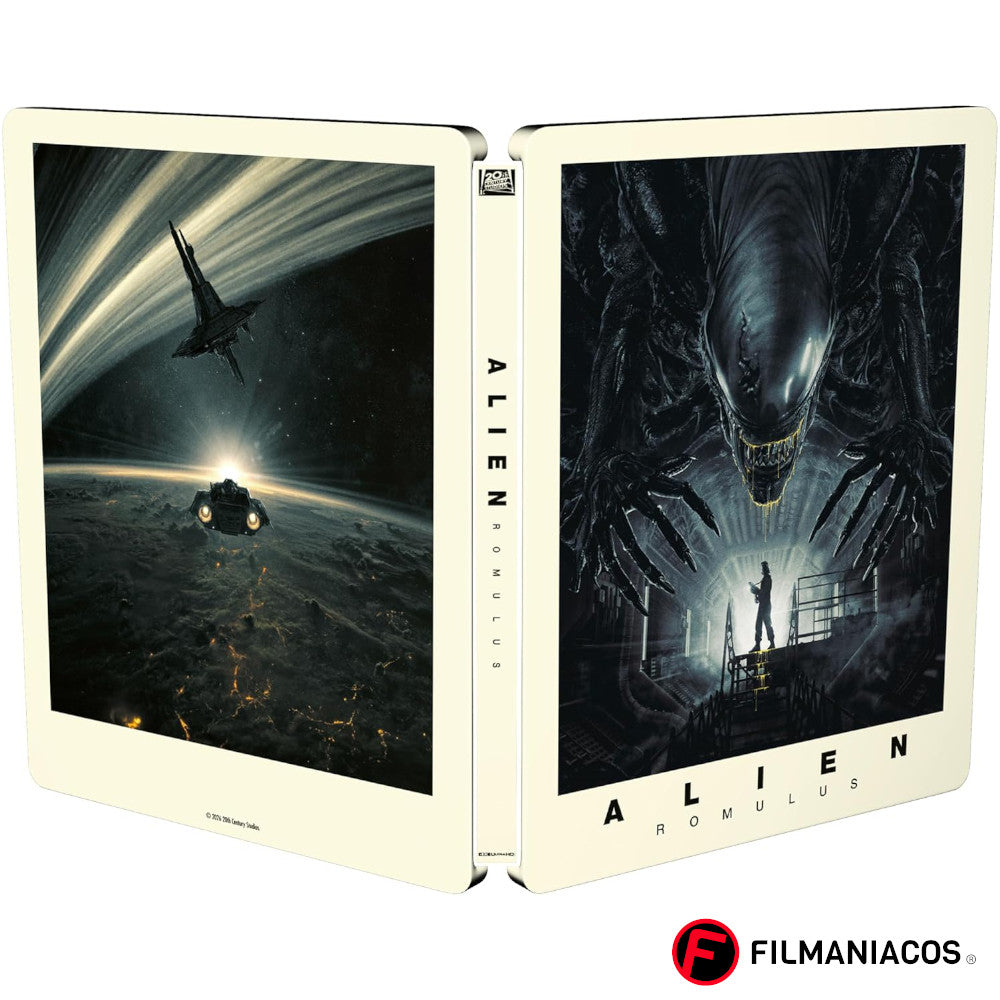 PRE-VENTA: Alien: Romulus (2024) (Steelbook Art by Matt Ferguson) [4K Ultra HD + Blu-ray]